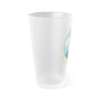 130 Airlift Squadron (U.S. Air Force) Frosted Pint Glass 16oz - Go Mug Yourself