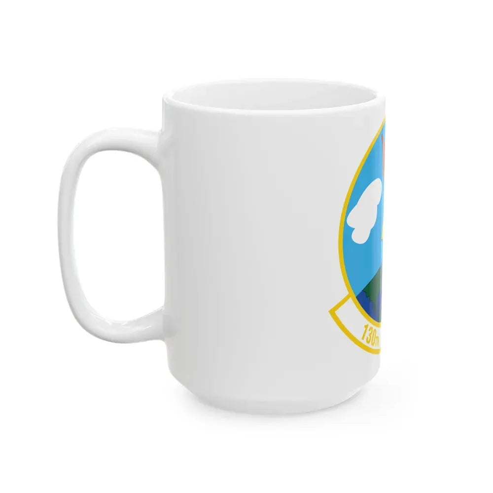 130 Airlift Squadron (U.S. Air Force) White Coffee Mug - Go Mug Yourself
