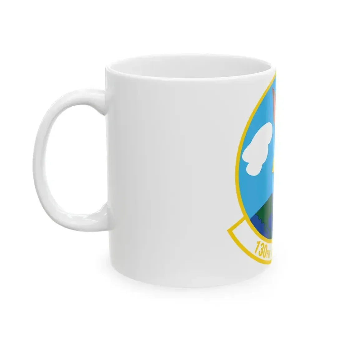 130 Airlift Squadron (U.S. Air Force) White Coffee Mug - Go Mug Yourself