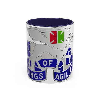 130 Aviation Battalion (U.S. Army) Accent Coffee Mug 11oz Navy - Go Mug Yourself