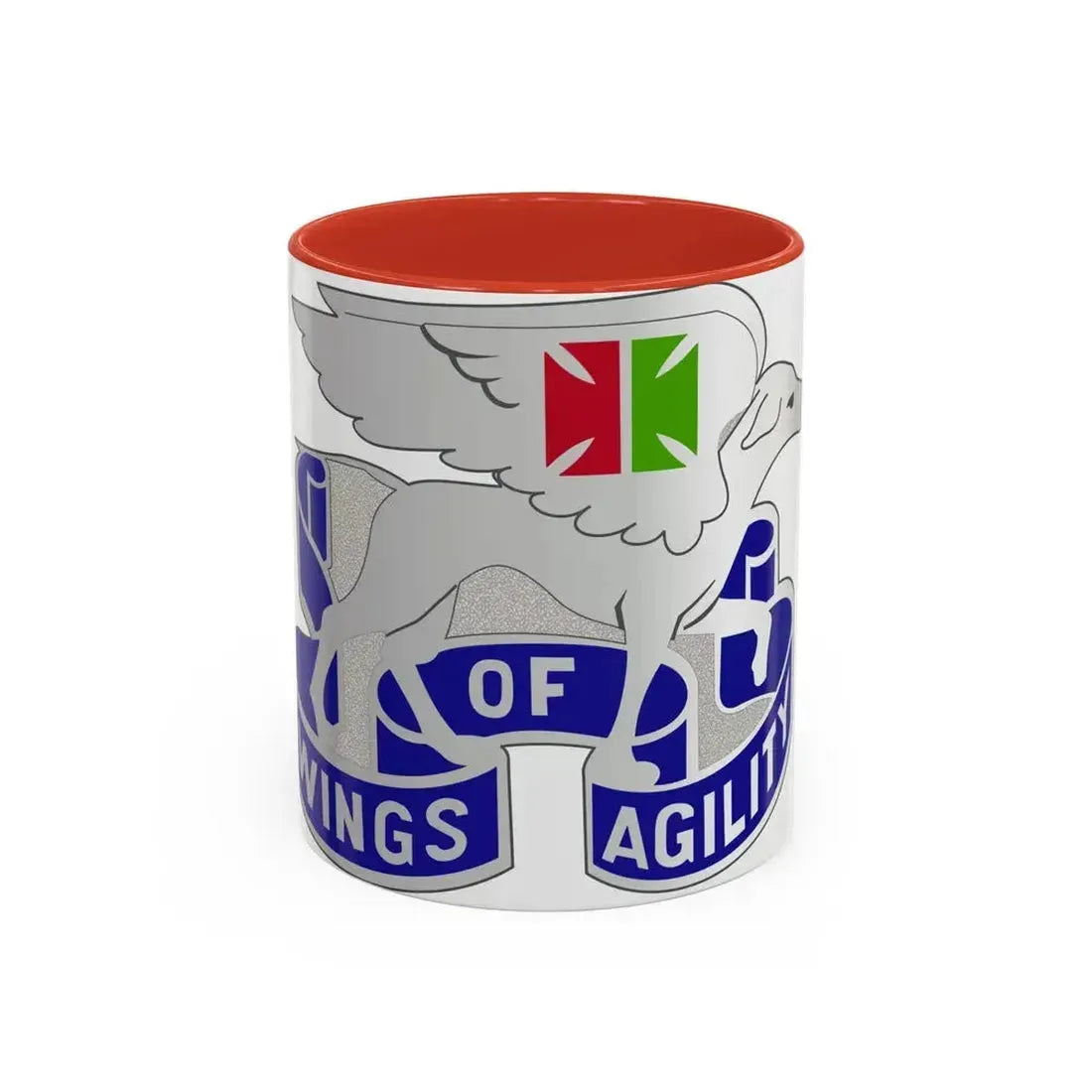 130 Aviation Battalion (U.S. Army) Accent Coffee Mug 11oz Red - Go Mug Yourself