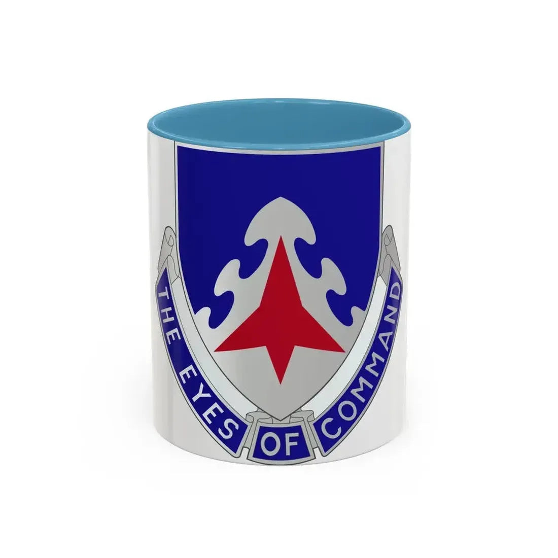 130 Aviation Regiment (U.S. Army) Accent Coffee Mug 11oz Light Blue - Go Mug Yourself