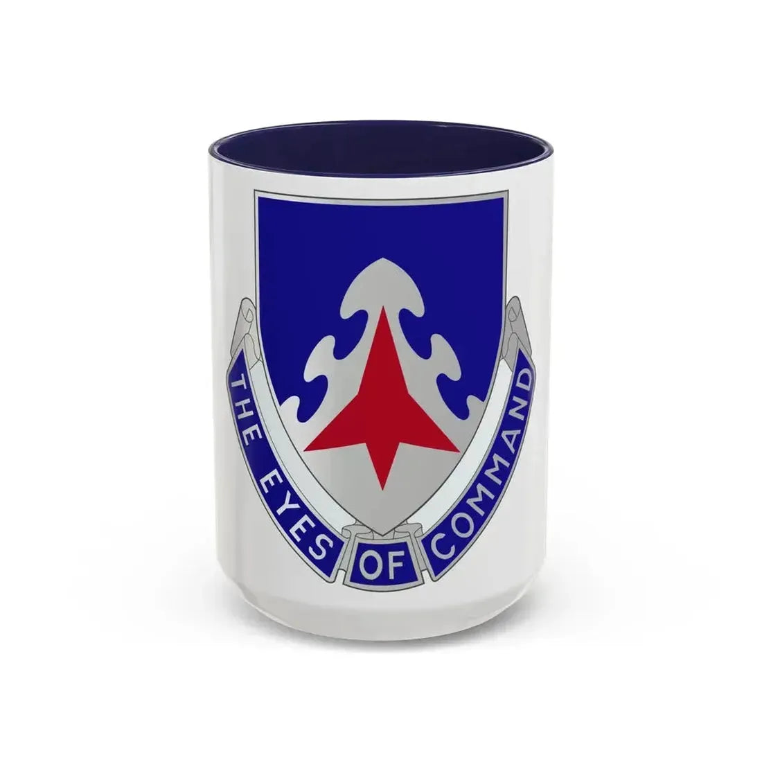 130 Aviation Regiment (U.S. Army) Accent Coffee Mug 15oz Navy - Go Mug Yourself