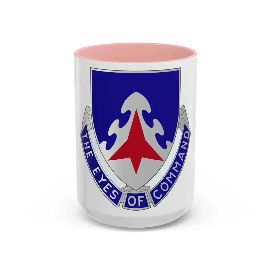 130 Aviation Regiment (U.S. Army) Accent Coffee Mug 15oz Pink - Go Mug Yourself