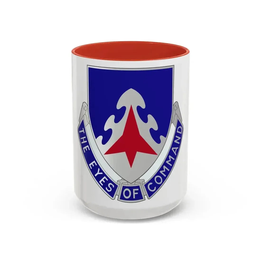 130 Aviation Regiment (U.S. Army) Accent Coffee Mug 15oz Red - Go Mug Yourself
