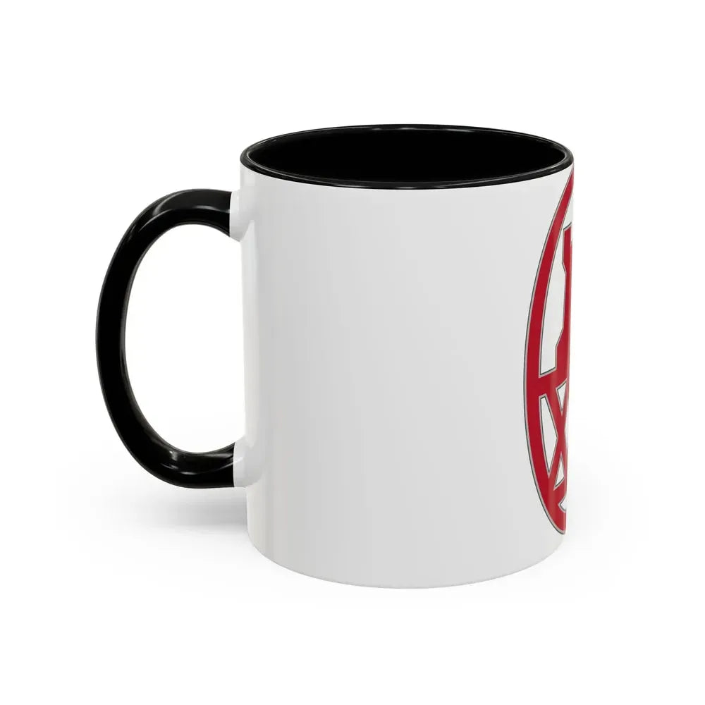 130 Maneuver Enhancement Brigade (U.S. Army) Accent Coffee Mug - Go Mug Yourself