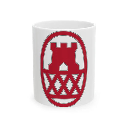 130 Maneuver Enhancement Brigade (U.S. Army) White Coffee Mug 11oz - Go Mug Yourself