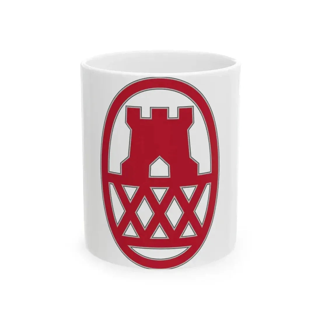 130 Maneuver Enhancement Brigade (U.S. Army) White Coffee Mug 11oz - Go Mug Yourself