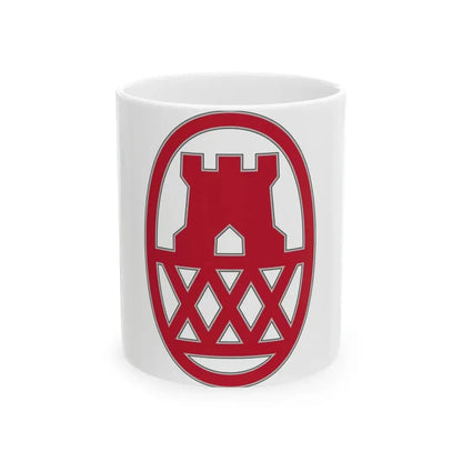 130 Maneuver Enhancement Brigade (U.S. Army) White Coffee Mug - Go Mug Yourself