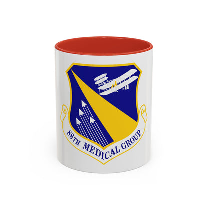 88th Medical Group (U.S. Air Force) Accent Coffee Mug