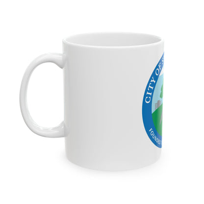 Seal of Santa Clarita California - White Coffee Mug