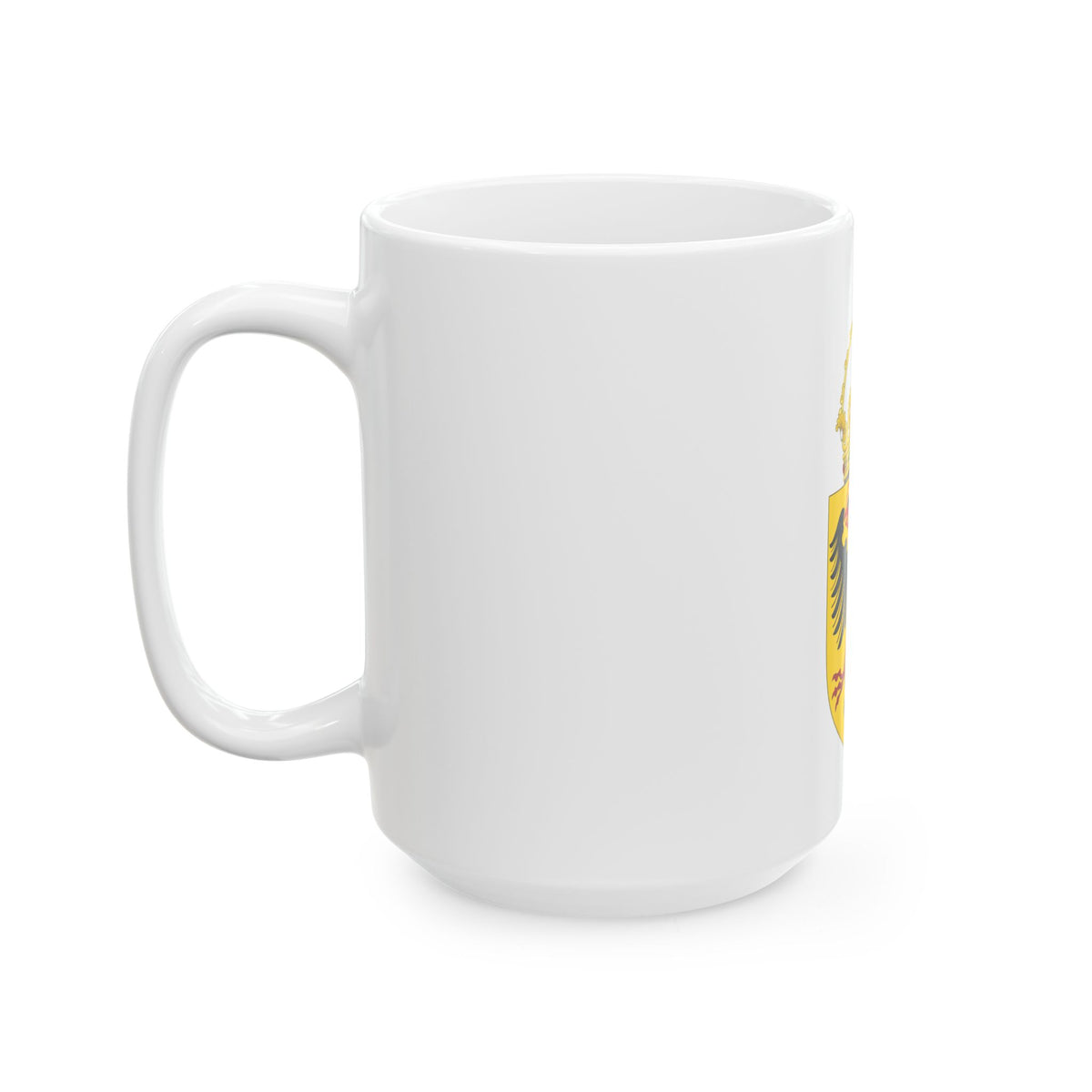 Coat of Arms of the Holy Roman Emperor (1433-1450) - White Coffee Mug