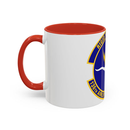 136th Airlift Control Flight (U.S. Air Force) Accent Coffee Mug