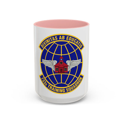 733d Training Squadron (U.S. Air Force) Accent Coffee Mug