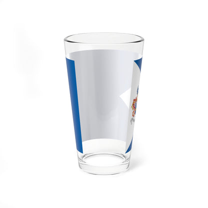 Flag of Himeshaza (Hungary) Pint Glass 16oz