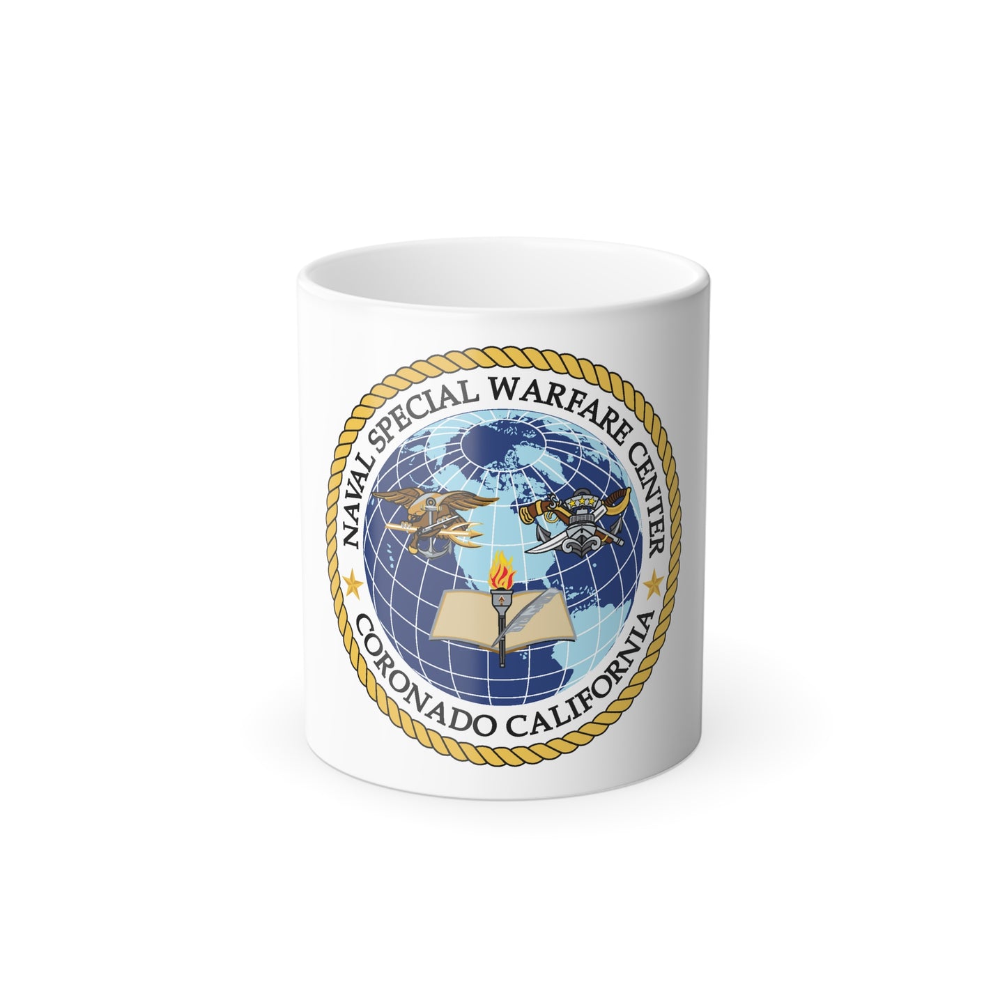 Naval Special Warfare Center Coronado CA (U.S. Navy) Color Changing Mug 11oz