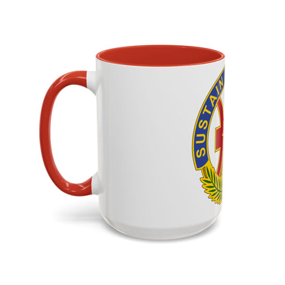 8 Sustainment Command 2 (U.S. Army) Accent Coffee Mug