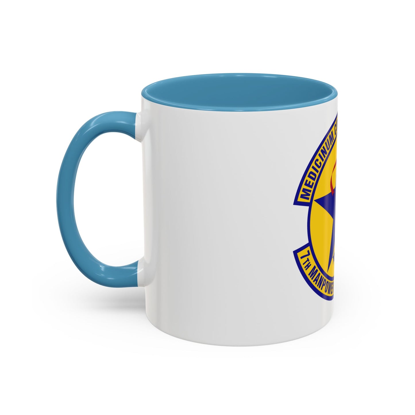 7 Manpower Requirements Flight AFMA (U.S. Air Force) Accent Coffee Mug