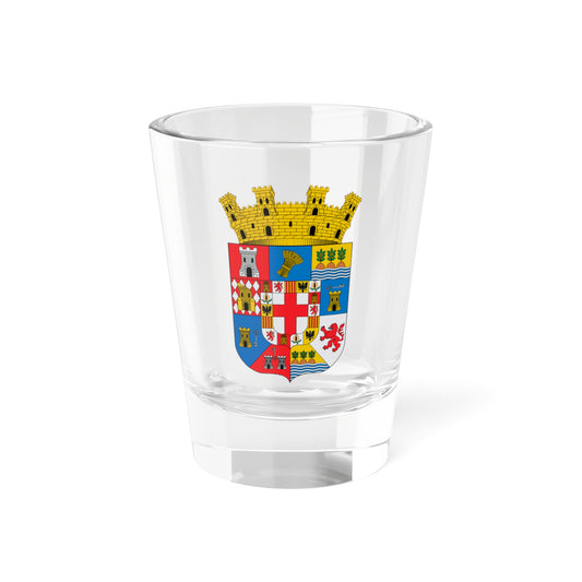 Escudo de la provincia de Almería (Spain) (Coat of Arms) Shot Glass 1.5oz