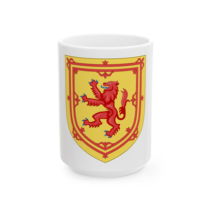 Royal Arms of the Kingdom of Scotland - White Coffee Mug