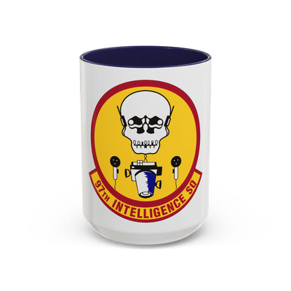 97th Intelligence Squadron (U.S. Air Force) Accent Coffee Mug