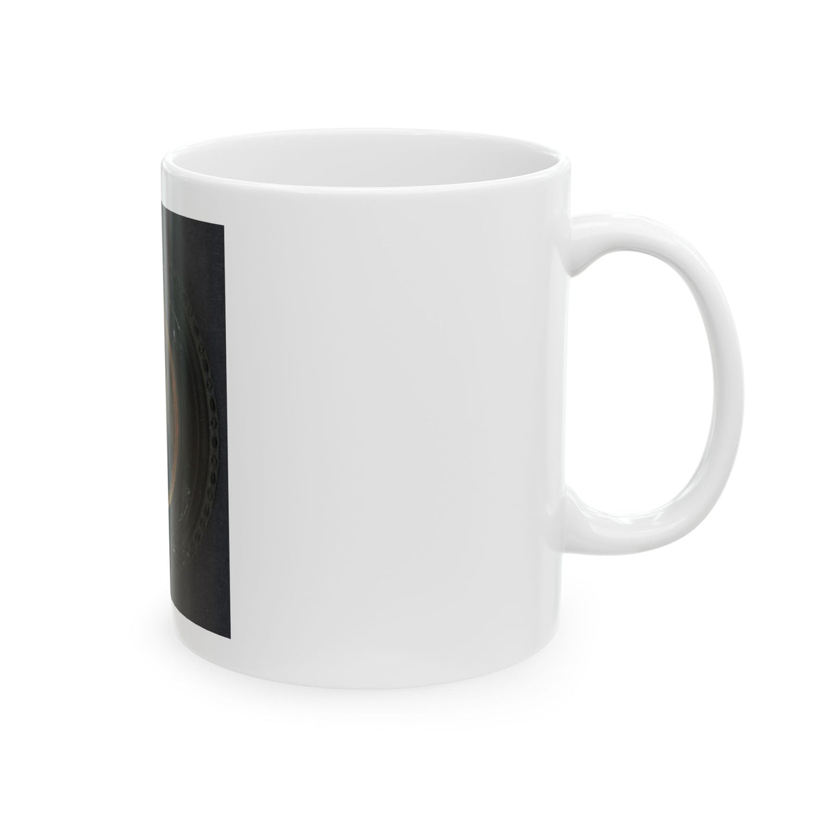Unidentified Soldier In Union Uniform And Slouch Hat (U.S. Civil War) White Coffee Mug