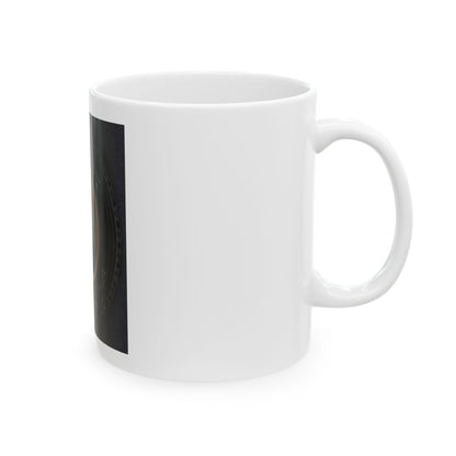 Unidentified Soldier In Union Uniform And Slouch Hat (U.S. Civil War) White Coffee Mug