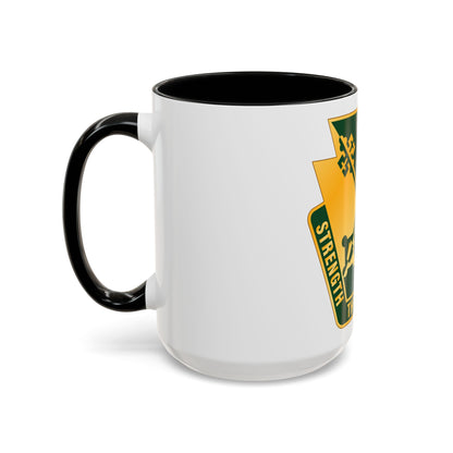 165 Military Police Pennsylvania National Guard (U.S. Army) Accent Coffee Mug