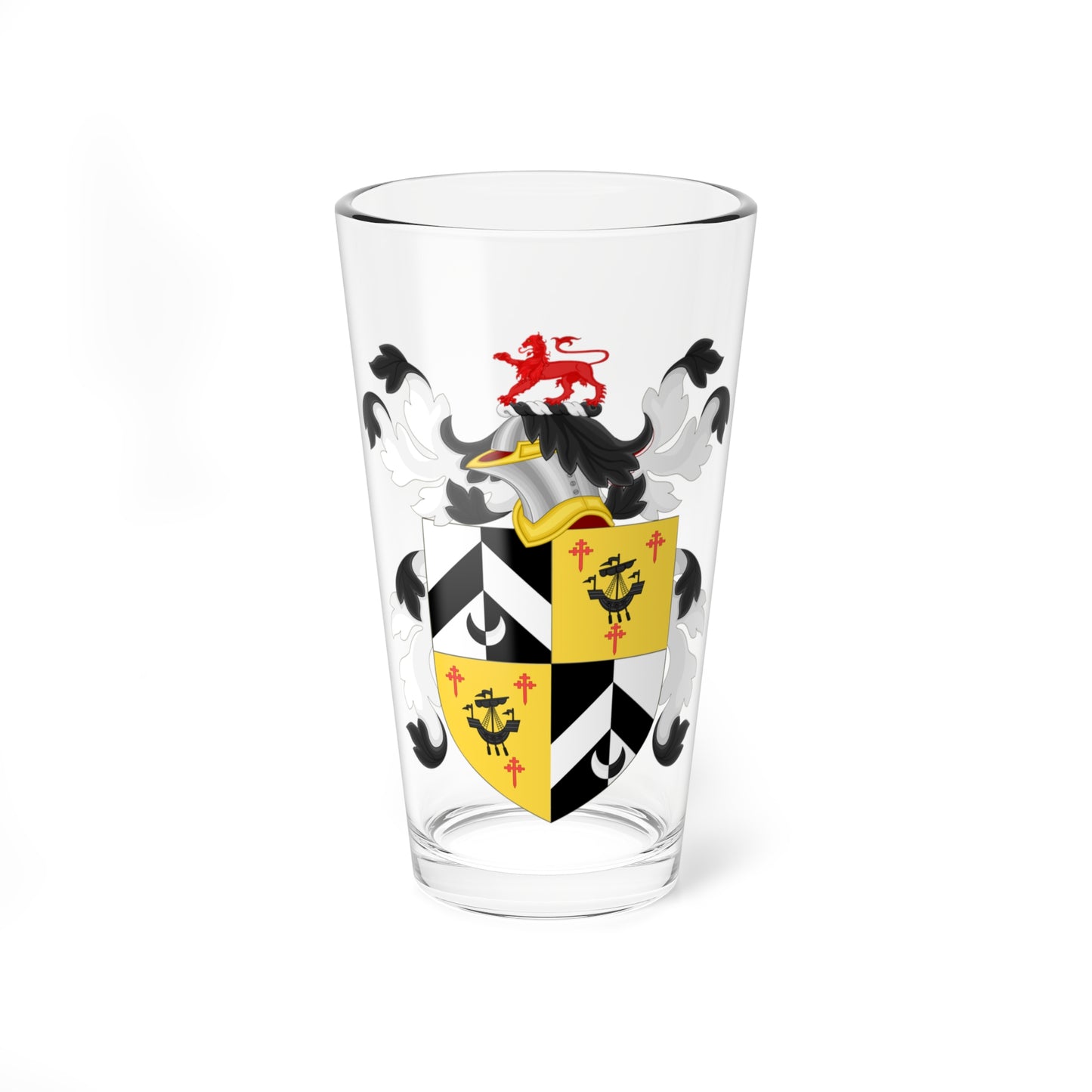 Coat of Arms of William Alexander (United States) (Coat of Arms) Pint Glass 16oz