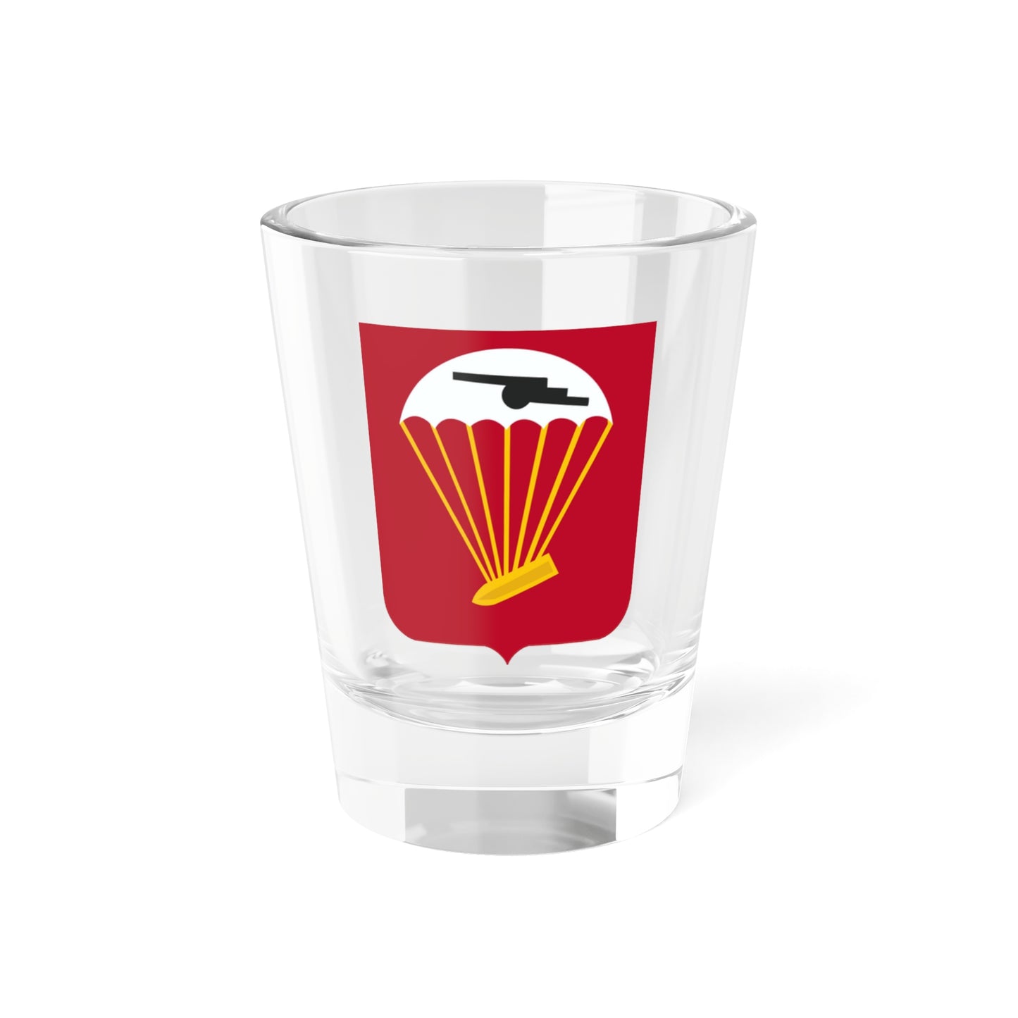 456th Airborne Field Artillery Battalion v2 (U.S. Army) Shot Glass 1.5oz