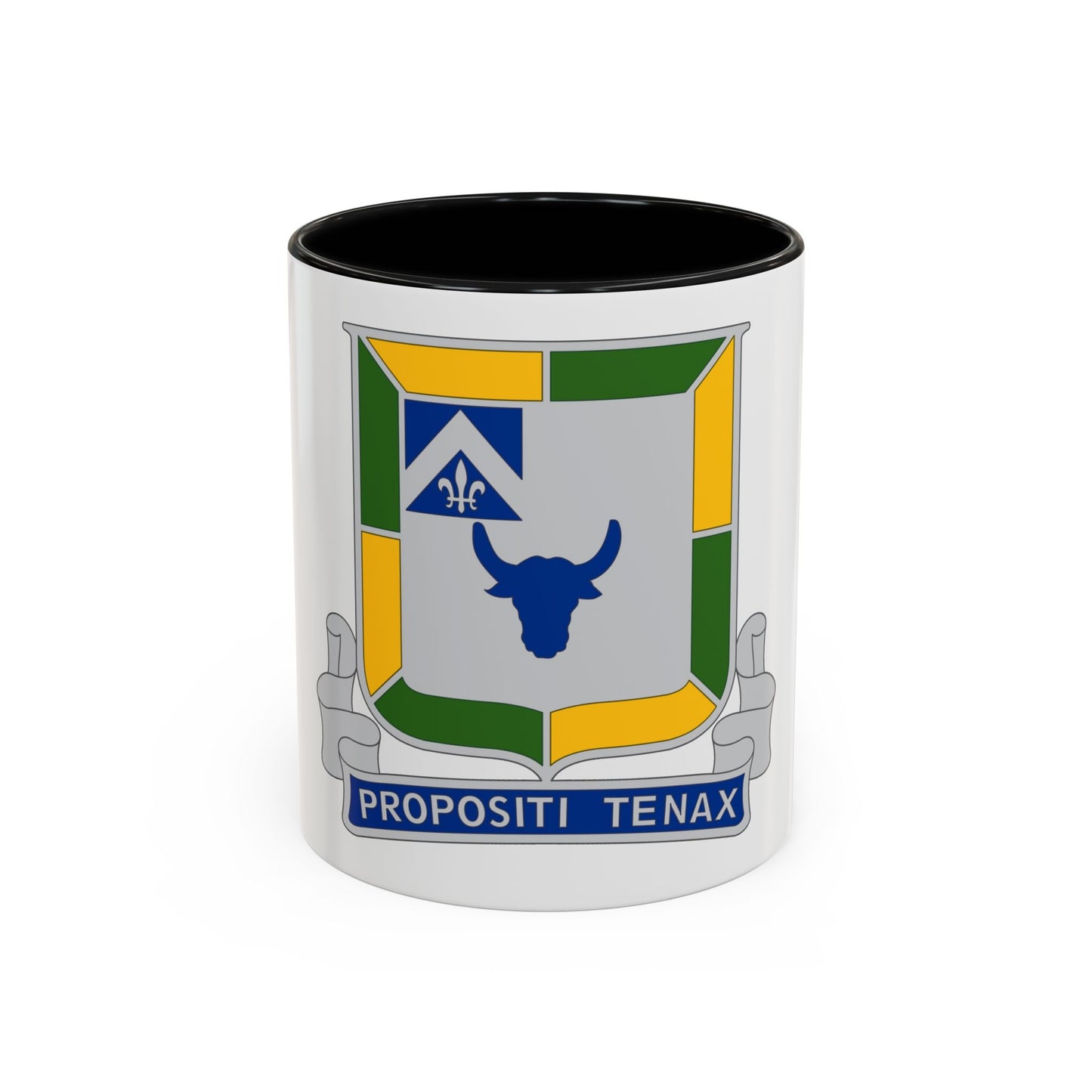 133 Tank Battalion (U.S. Army) Accent Coffee Mug