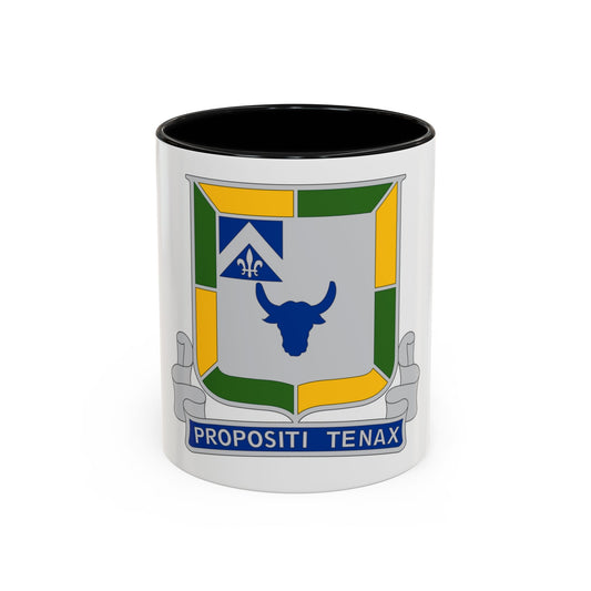 133 Tank Battalion (U.S. Army) Accent Coffee Mug