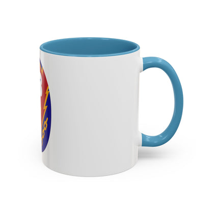 Communications Zone Personnel Europe (U.S. Army) Accent Coffee Mug