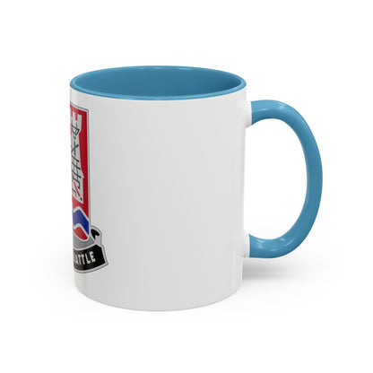 898 Engineer Battalion (U.S. Army) Accent Coffee Mug