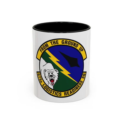 673d Logistics Readiness Squadron (U.S. Air Force) Accent Coffee Mug