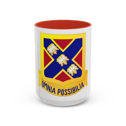 135th Artillery Regiment (U.S. Army) Accent Coffee Mug