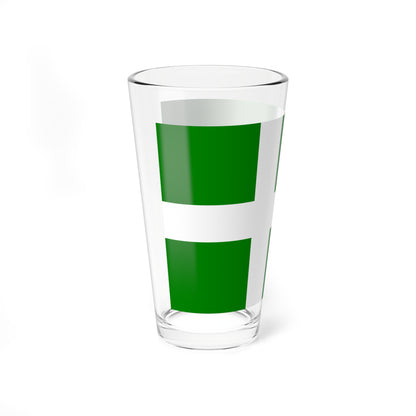 Flag of the Puerto Rican Independence Party (United States) Pint Glass 16oz