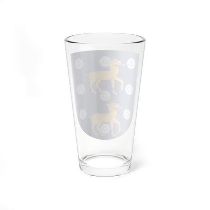 Öland-Åland vapen (Finland) (Coat of Arms) Pint Glass 16oz
