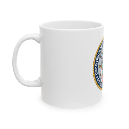 USCG Sector Upper Mississippi River (U.S. Coast Guard) White Coffee Mug