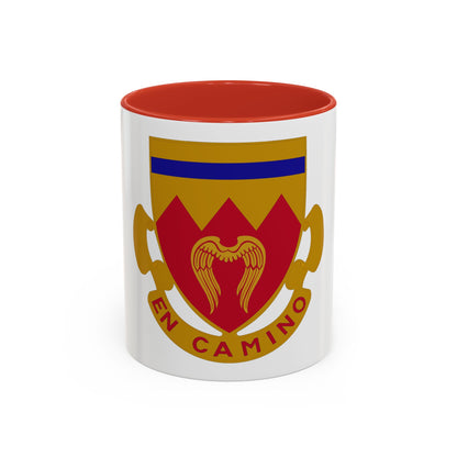 214th Armored Field Artillery Battalion (U.S. Army) Accent Coffee Mug