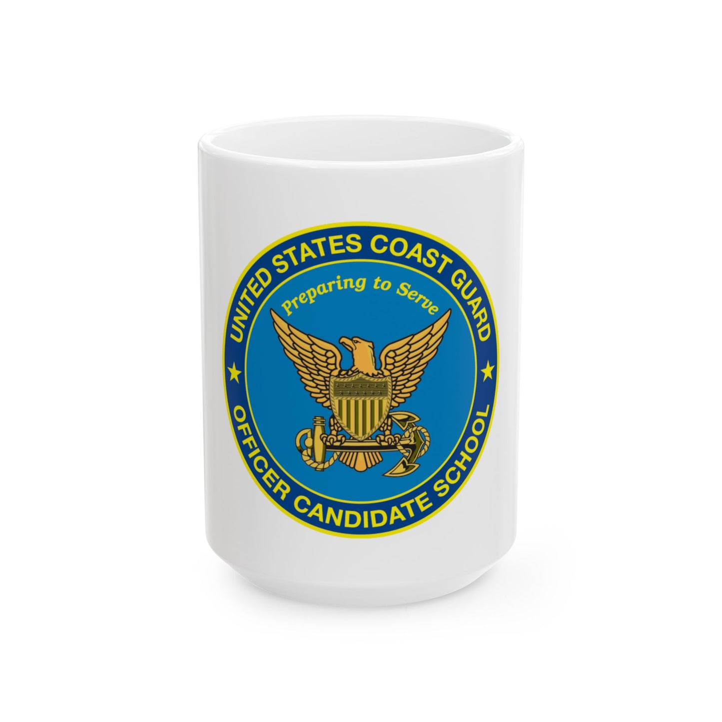 USCG Officer Candidate School (U.S. Coast Guard) White Coffee Mug