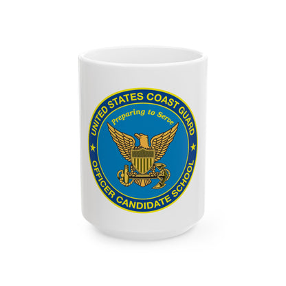 USCG Officer Candidate School (U.S. Coast Guard) White Coffee Mug