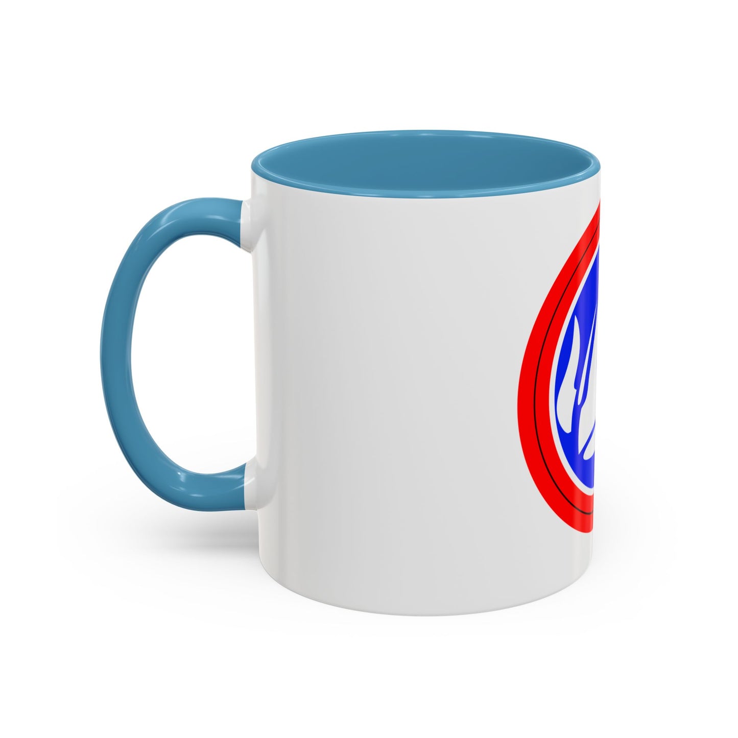 47th Division Shoulder Patch (U.S. Army) Accent Coffee Mug