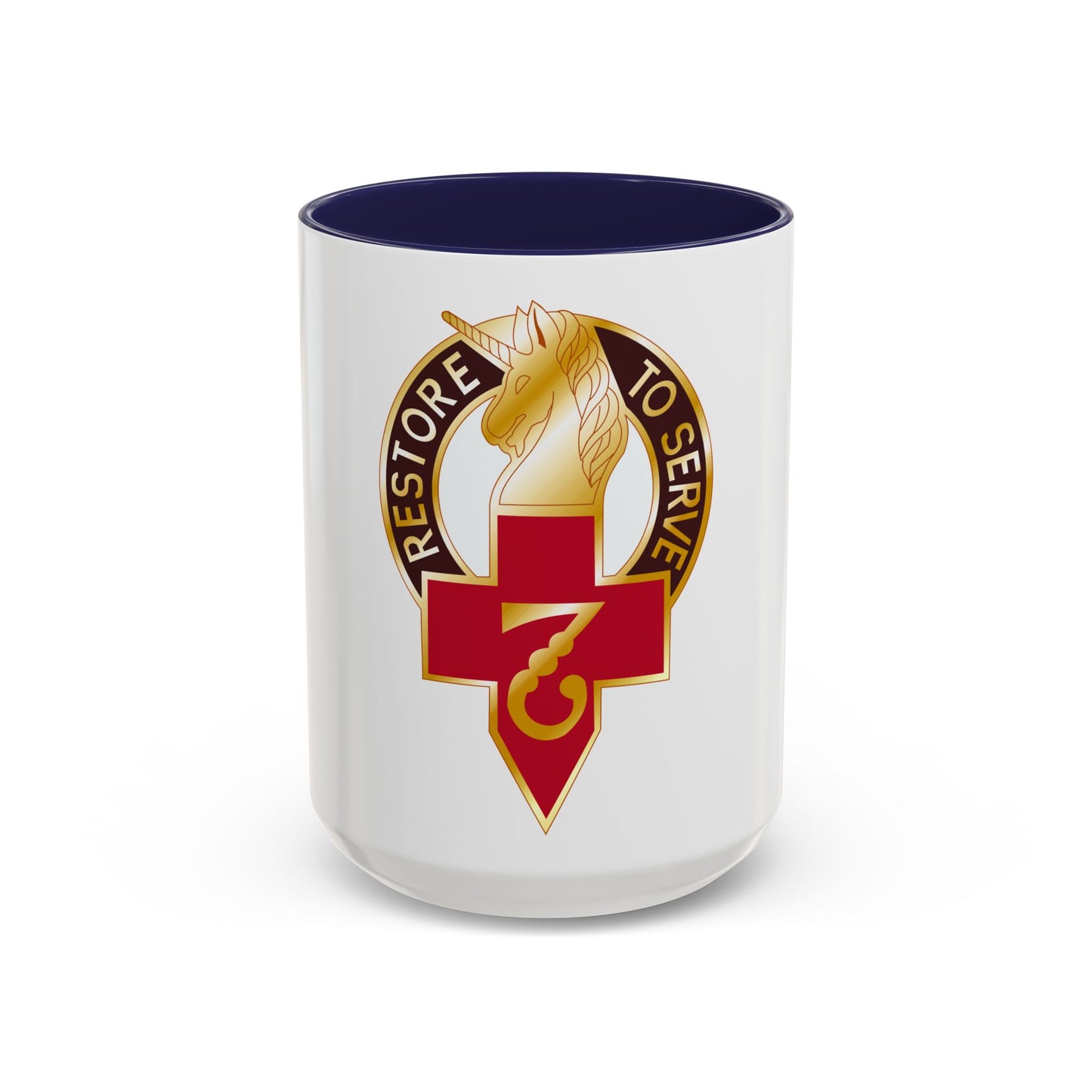 807 Surgical Hospital (U.S. Army) Accent Coffee Mug