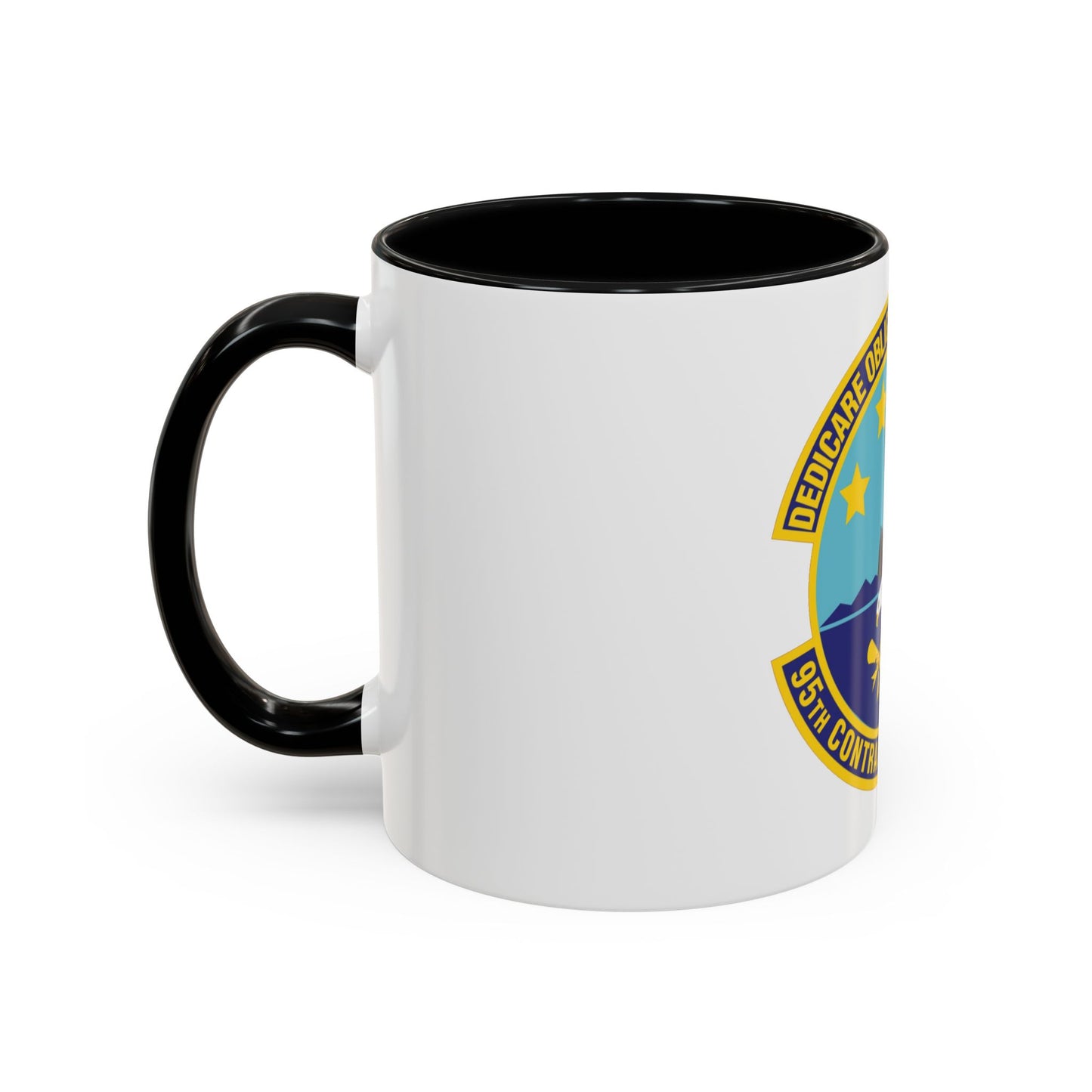 95th Contracting Squadron (U.S. Air Force) Accent Coffee Mug