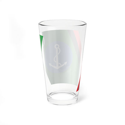 Libyan Coast Guard Racing Stripe (Libya) Pint Glass 16oz