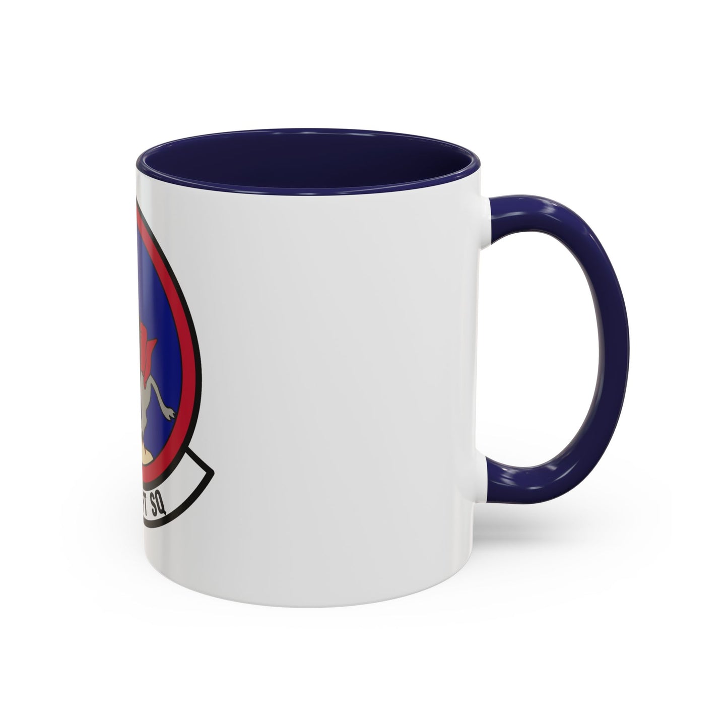 22d Airlift Squadron (U.S. Air Force) Accent Coffee Mug
