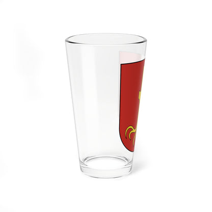 Unterstammheim-blazon (Switzerland) (Coat of Arms) Pint Glass 16oz