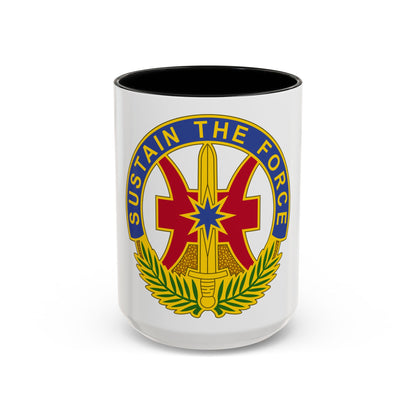 8 Sustainment Command 2 (U.S. Army) Accent Coffee Mug