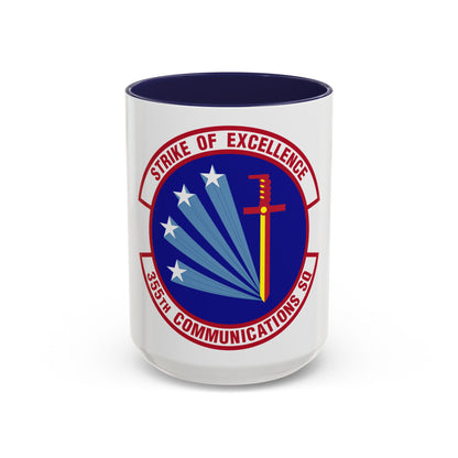 355 Communications Squadron ACC (U.S. Air Force) Accent Coffee Mug